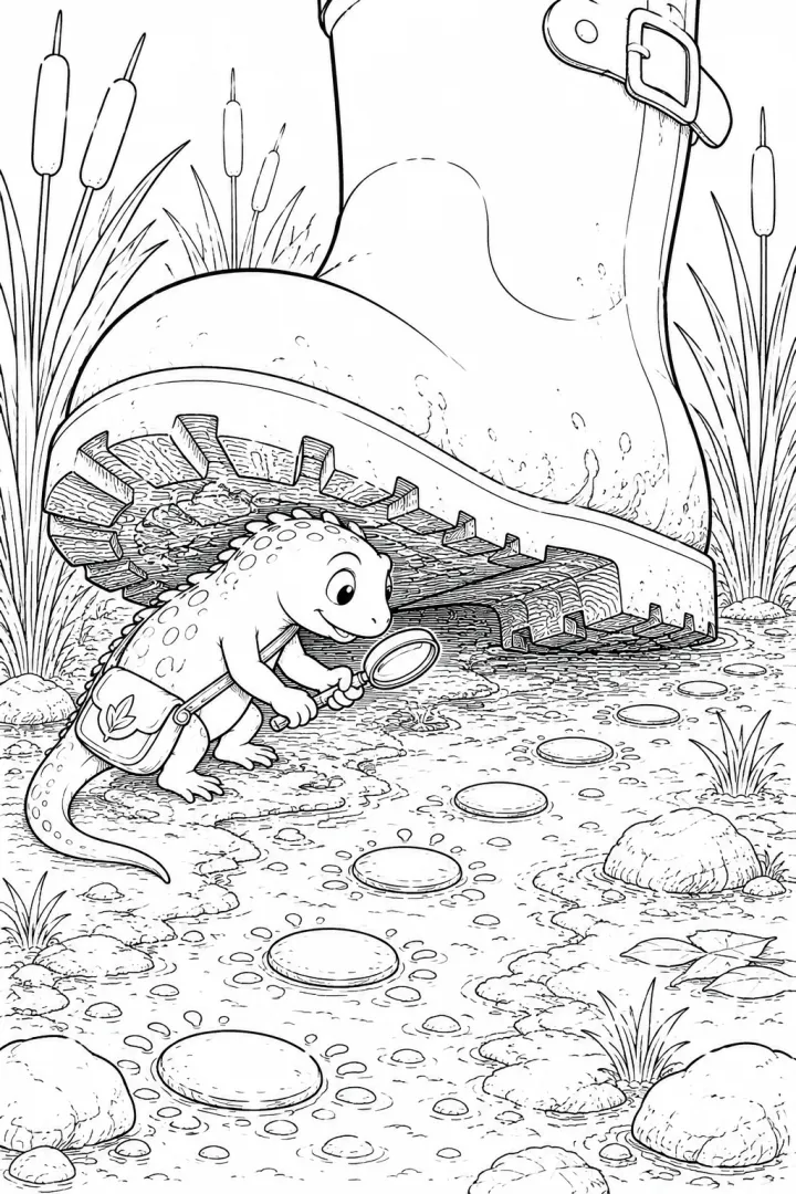 Hedgehog hero advances the giant boot story in a new environment